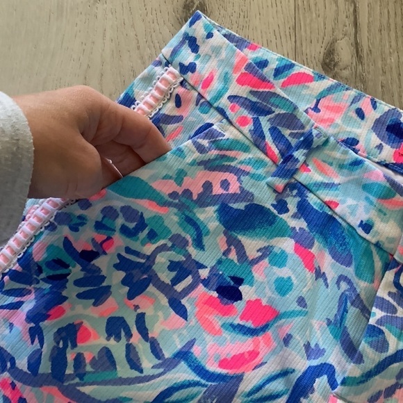 NWT Lilly Pulitzer Women’s Callahan shorts with lace details size 2 summer beach - Picture 8 of 10